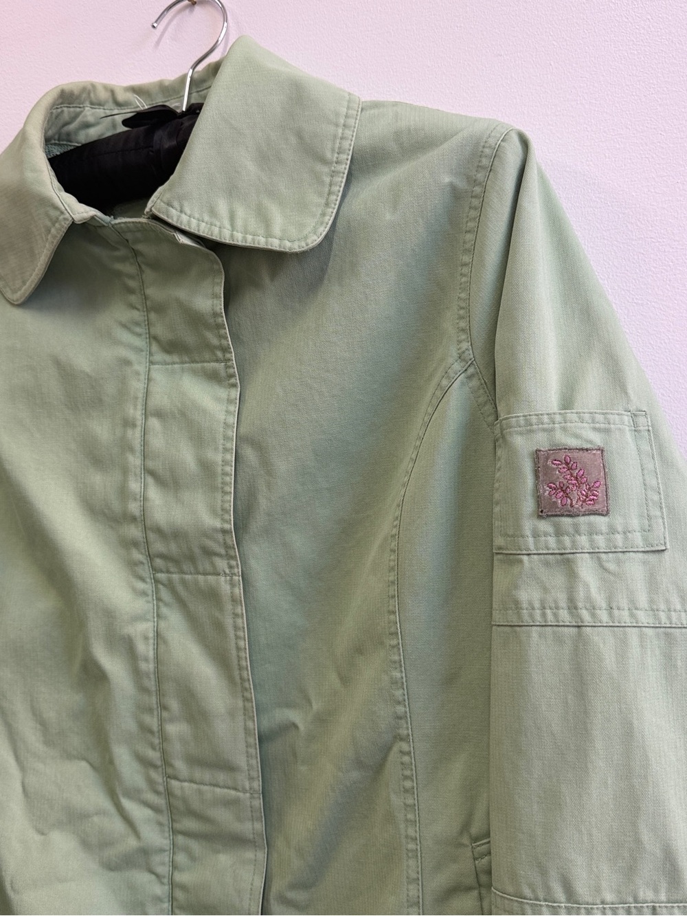 Light Green Field Jacket - Picture 6 of 10
